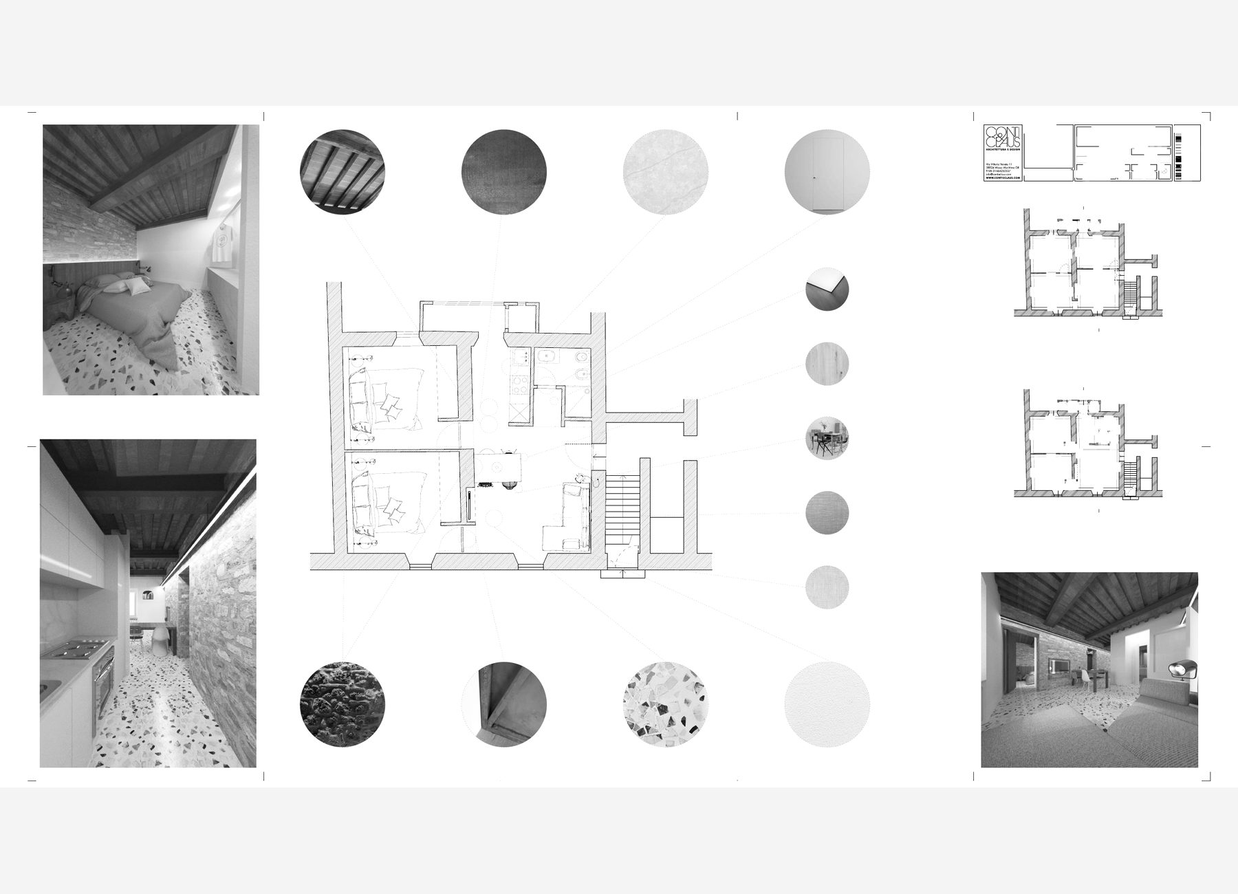 Casa MK, planimetria di progetto